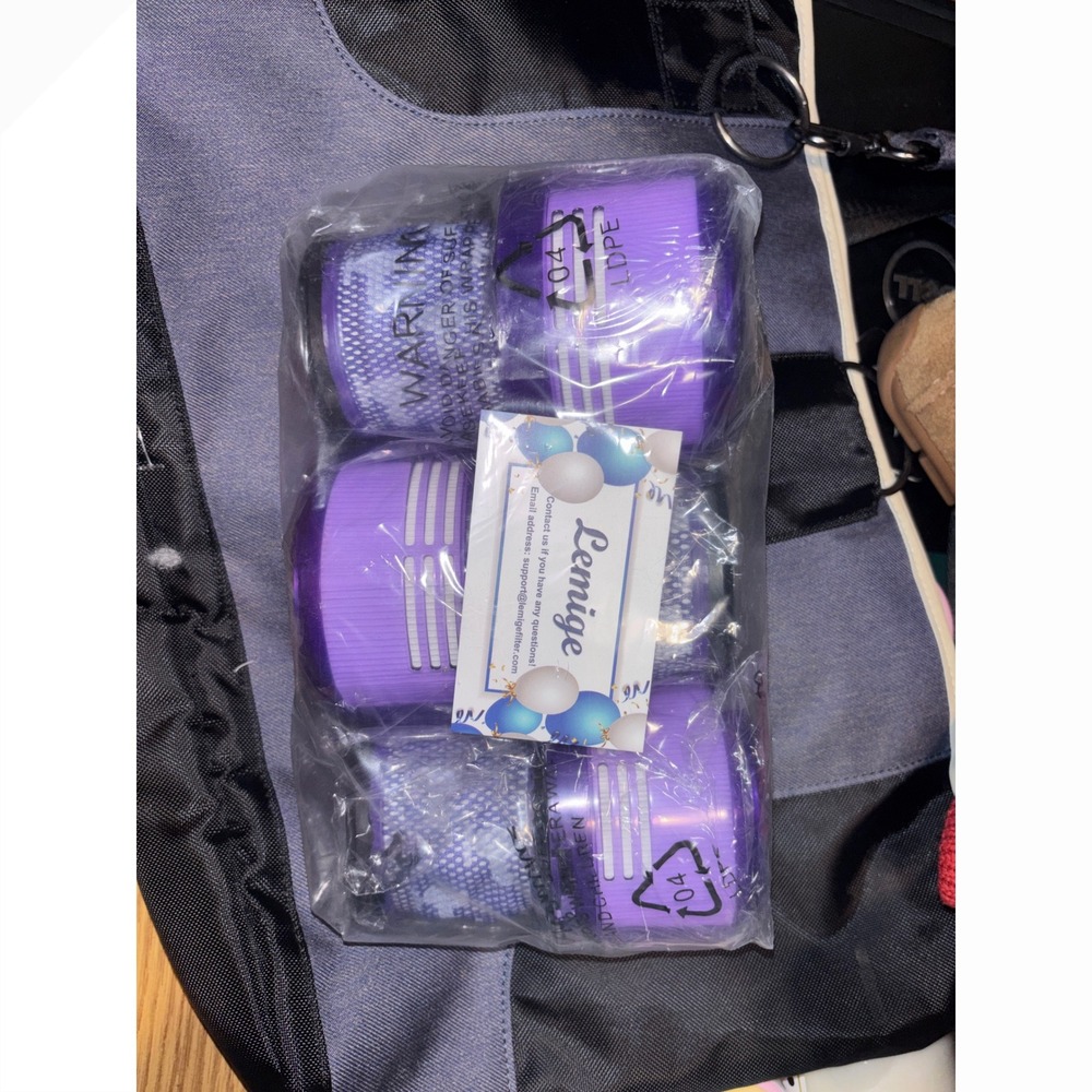Lemige Vacuum Filter Replacement Purple 3 Pack New In Package
